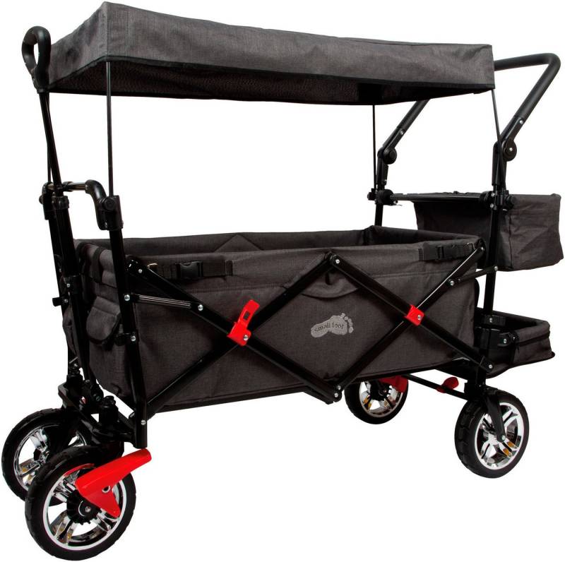 Small Foot Bollerwagen Bollerwagen mit Dach, mit Regencover, faltbar Small Foot Bollerwagen Bollerwagen mit Dach, mit Regencover, faltbar von Small Foot