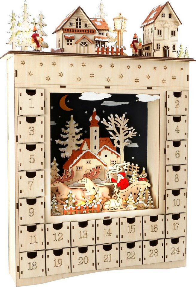 Small Foot befüllbarer Adventskalender Adventskalender aus Holz Wintertraum von Small Foot