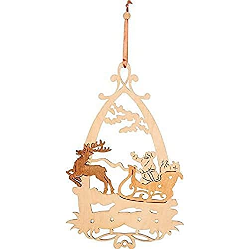 small Foot Company 6681 Weihnachtsdeko Fensterbilder Winterzeit, 4er Set von Small Foot