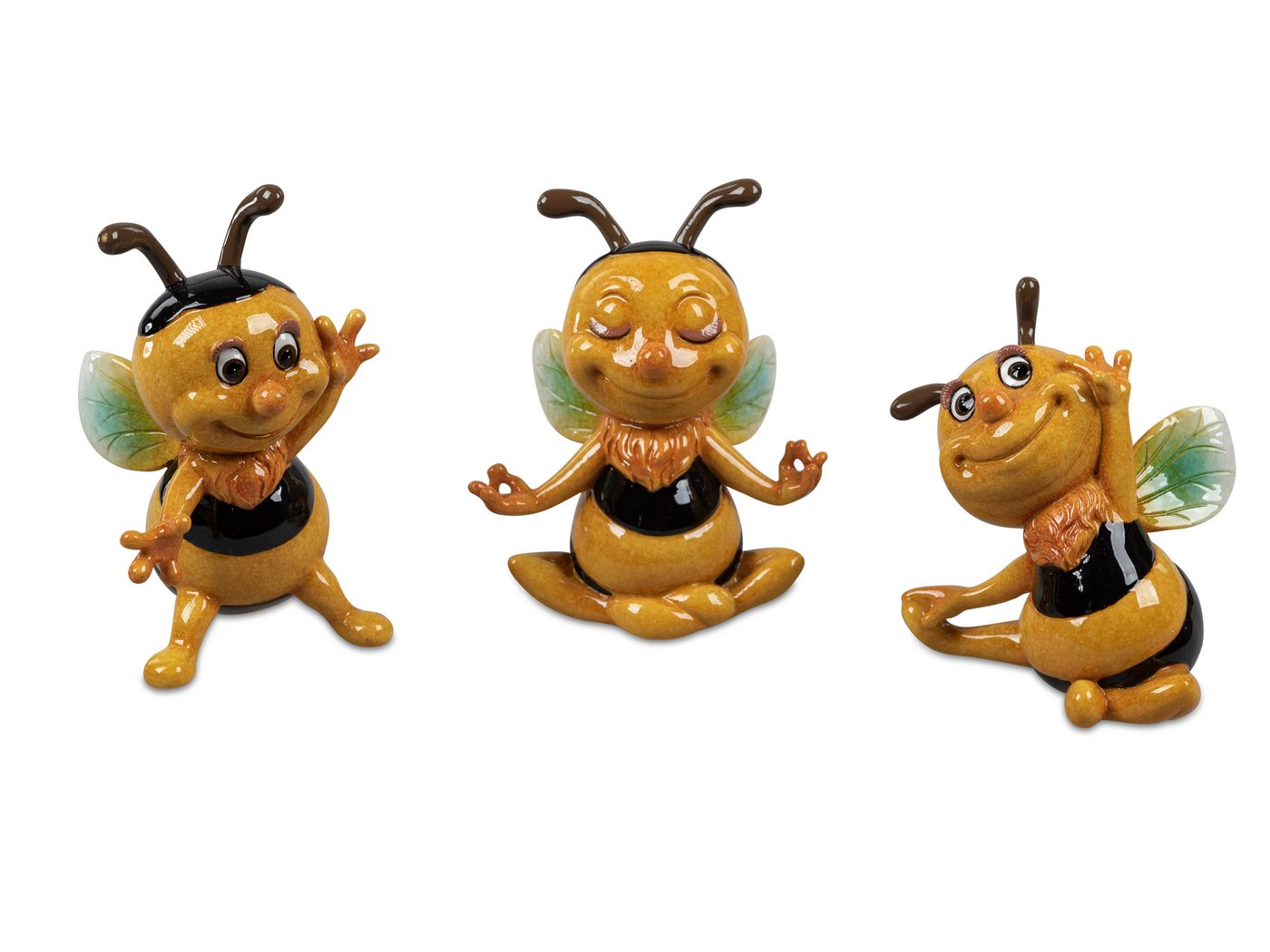 Small-Preis Dekofigur Biene stehend oder sitzend in verschiedenen Ausführungen von Small-Preis