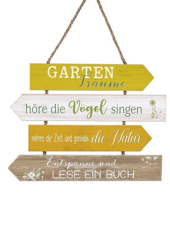 Small-Preis Dekohänger Gartenschild mit Grillregeln - Gartenregeln - Gartenträume - Haustiere, mit robustem Seil aus Jute Small-Preis Dekohänger Gartenschild mit Grillregeln - Gartenregeln - Gartenträume - Haustiere, mit robustem Seil aus Jute von Small-Preis