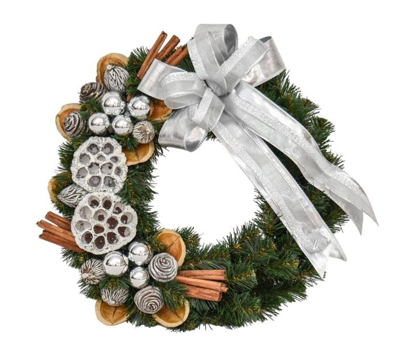 Small-Preis Dekokranz Türkranz Tischkranz Kranz aus künstlicher Tanne verschiedene Farben von Small-Preis