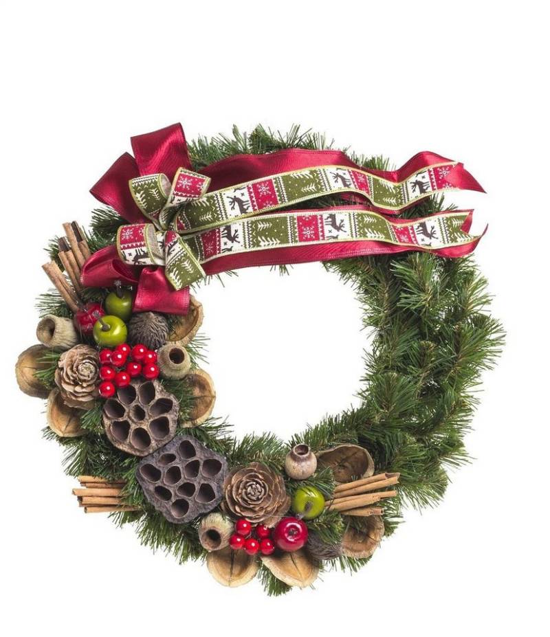 Small-Preis Dekokranz Türkranz Tischkranz Kranz aus künstlicher Tanne verschiedene Farben Small-Preis Dekokranz Türkranz Tischkranz Kranz aus künstlicher Tanne verschiedene Farben von Small-Preis