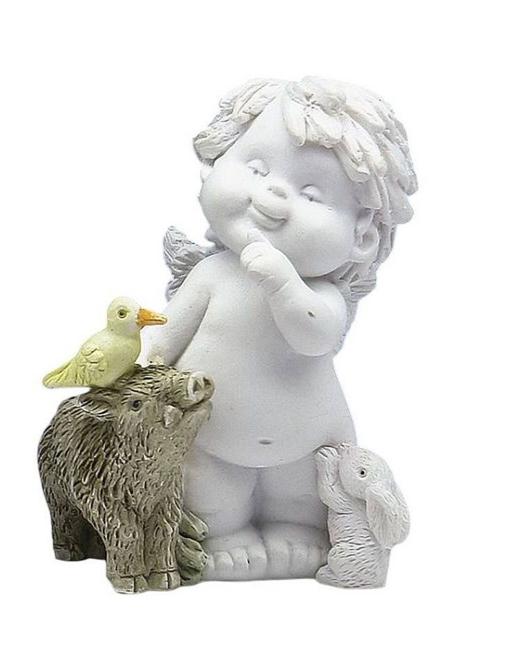 Small-Preis Engelfigur Engel Igor mit Tiere verschiedene Modelle 6 - 7 cm, Perfekt zu jedem Anlass von Small-Preis