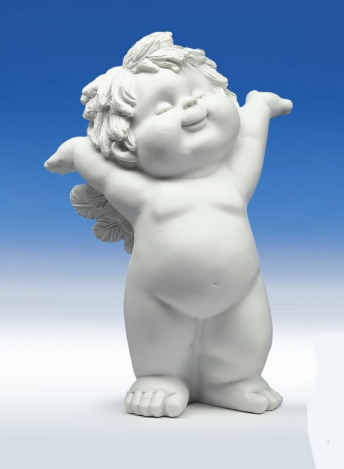 Small-Preis Engelfigur Engel Igor stehend oder sitzend 18 - 24 cm groß 82230 von Small-Preis