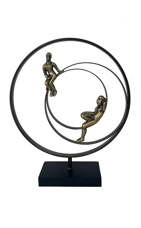 Small-Preis Skulptur Metallstatue Together oder Zen von Small-Preis