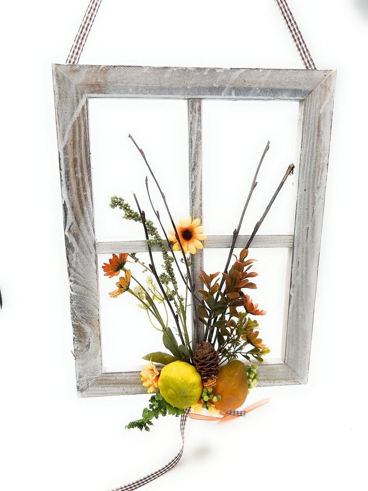 Small-Preis Wanddekoobjekt Dekofenster aus Holz mit herbstlichen Motiven Small-Preis Wanddekoobjekt Dekofenster aus Holz mit herbstlichen Motiven von Small-Preis