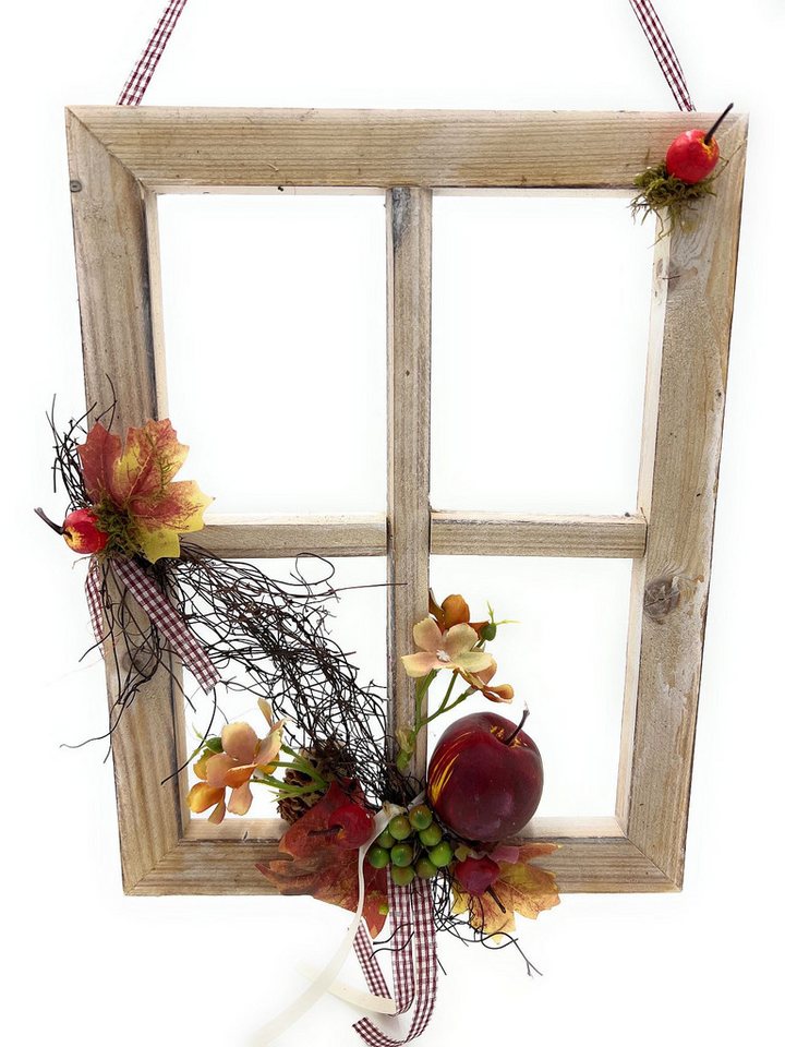 Small-Preis Wanddekoobjekt Dekofenster aus Holz mit herbstlichen Motiven Small-Preis Wanddekoobjekt Dekofenster aus Holz mit herbstlichen Motiven von Small-Preis