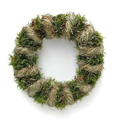 Türkranz Wandkranz Wanddeko Heumixkranz Heukranz Rohling ca. Ø 30 cm - Frühjahr - Sommer - Herbst - Winter - von Small-Preis