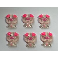 6Er Set Schwein Magnete, Ferkel Kühlschrankmagnete, Schließfach Neuartige Magnete von SmallCreations4U