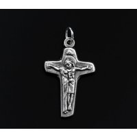 Maria An Der Seite Von Jesus Kruzifixanhänger, Einheitskreuz Schönstatt - in Zwei Größen Erhältlich Made in Italy von SmallDevotionsSupply