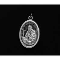 Medaille Des Heiligen Alfons Ligouri - Schutzpatron Der Arthritis Und Beichte Made in Italy von SmallDevotionsSupply