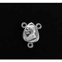 Rosenkranz-Mittelstück Johannes Paul Ii - Made in Italy 11/16 "Lang X 1/2" Breit von SmallDevotionsSupply
