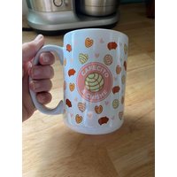Cafecito Und Chisme 15 G. Kaffeebecher von SmallFishCrafts