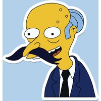 Mr. Snrub 5 cm Acryl Magnet - Erinnert Mich Sehr An Burns Von Den Simpsons Mr. Snrub 5 cm Acryl Magnet - Erinnert Mich Sehr An Burns Von Den Simpsons von SmallOrbitPrints