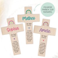 Holzkreuz Für Kinder Zur Taufe, Kommunion, Konfirmation, Personalisiertes Kreuz, Kinderkreuz, Taufkreuz Aus Holz Holzkreuz Für Kinder Zur Taufe, Kommunion, Konfirmation, Personalisiertes Kreuz, Kinderkreuz, Taufkreuz Aus Holz von SmallTreasuresDE