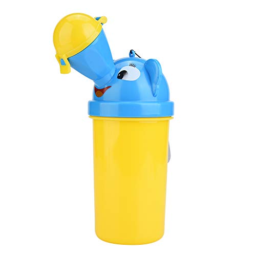 Kinder Töpfche Tragbare Notfall Töpfchen Urinal Baby Urinal Töpfchen auslaufsicher Anti Odor Kind Notfall Toilette Training Pee Potty für Baby Kleinkind Kinder Jungen Mädchen Auto Camping Reisen(Gelb) von Smandy