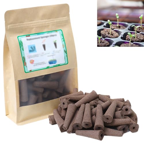 Smaoqingji Hydroponischer Schwamm Ersatz ZuchtschwäMme - 50 pro Packung, Wurzelwachstum Schwammstecker, for Hydroponic Cultivation Systems, Fördert Wurzel und Keimlingswachstum Gesündere Pflanzen Smaoqingji Hydroponischer Schwamm Ersatz ZuchtschwäMme - 50 pro Packung, Wurzelwachstum Schwammstecker, for Hydroponic Cultivation Systems, Fördert Wurzel und Keimlingswachstum Gesündere Pflanzen von Smaoqingji