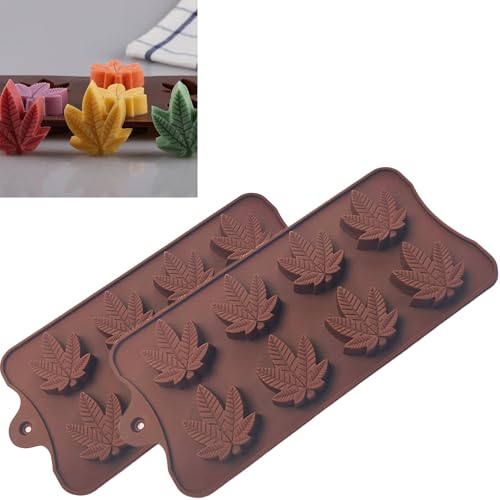 Smaoqingji Schokoladenform Silikon Schokolade Schokoladen Form - 2 Stück, Silikonform für Selber Machen, Nussform, Chocolate Mold, Heißluftfritteuse Gießformen Schokoladentafel Backform Smaoqingji Schokoladenform Silikon Schokolade Schokoladen Form - 2 Stück, Silikonform für Selber Machen, Nussform, Chocolate Mold, Heißluftfritteuse Gießformen Schokoladentafel Backform von Smaoqingji