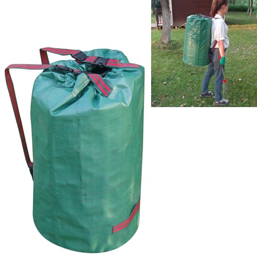 Smaoqingji Selbststehend Laubsammler Gartensack Grünschnittsack - 1 Stück, Grün, Laubsammlere Laubsack mit Deckel, Geeignet für Verarbeitung Großer Mengen Laub, Grünschnitt, Esten, Unkraut Erde Smaoqingji Selbststehend Laubsammler Gartensack Grünschnittsack - 1 Stück, Grün, Laubsammlere Laubsack mit Deckel, Geeignet für Verarbeitung Großer Mengen Laub, Grünschnitt, Esten, Unkraut Erde von Smaoqingji