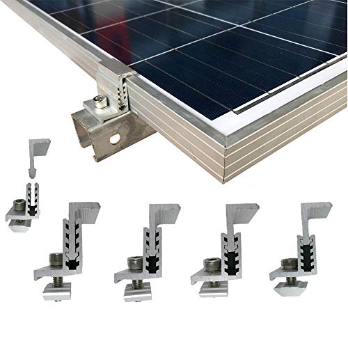 smarkey Solar Panel Montage Z Halterung 4 Einheiten verstellbar von 3,5 cm bis 5 cm von Smarkey