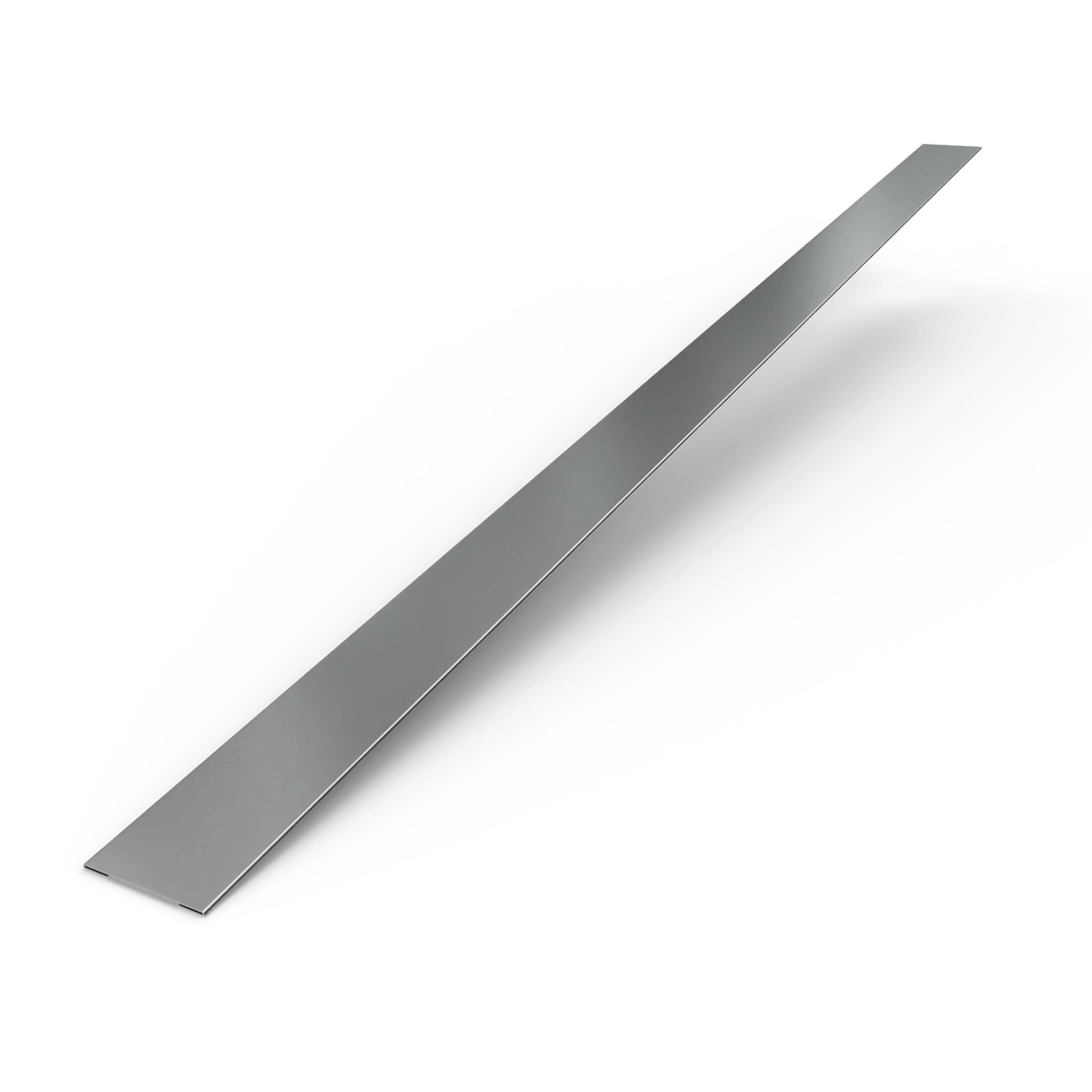 Smart Abdeckprofil 0,5 cm x 5 cm x 100 cm Verzinkt von Smart Cover Solution