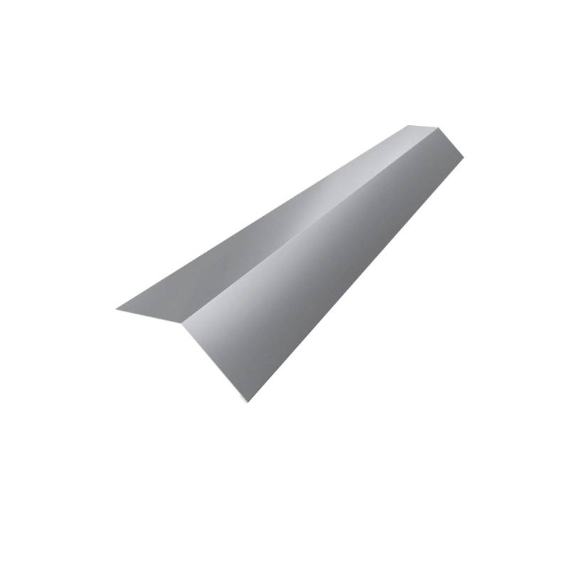 Smart Cover Solution Traufblech Stahl 4 cm x 3,5 cm x 100 cm Weißaluminium von Smart Cover Solution