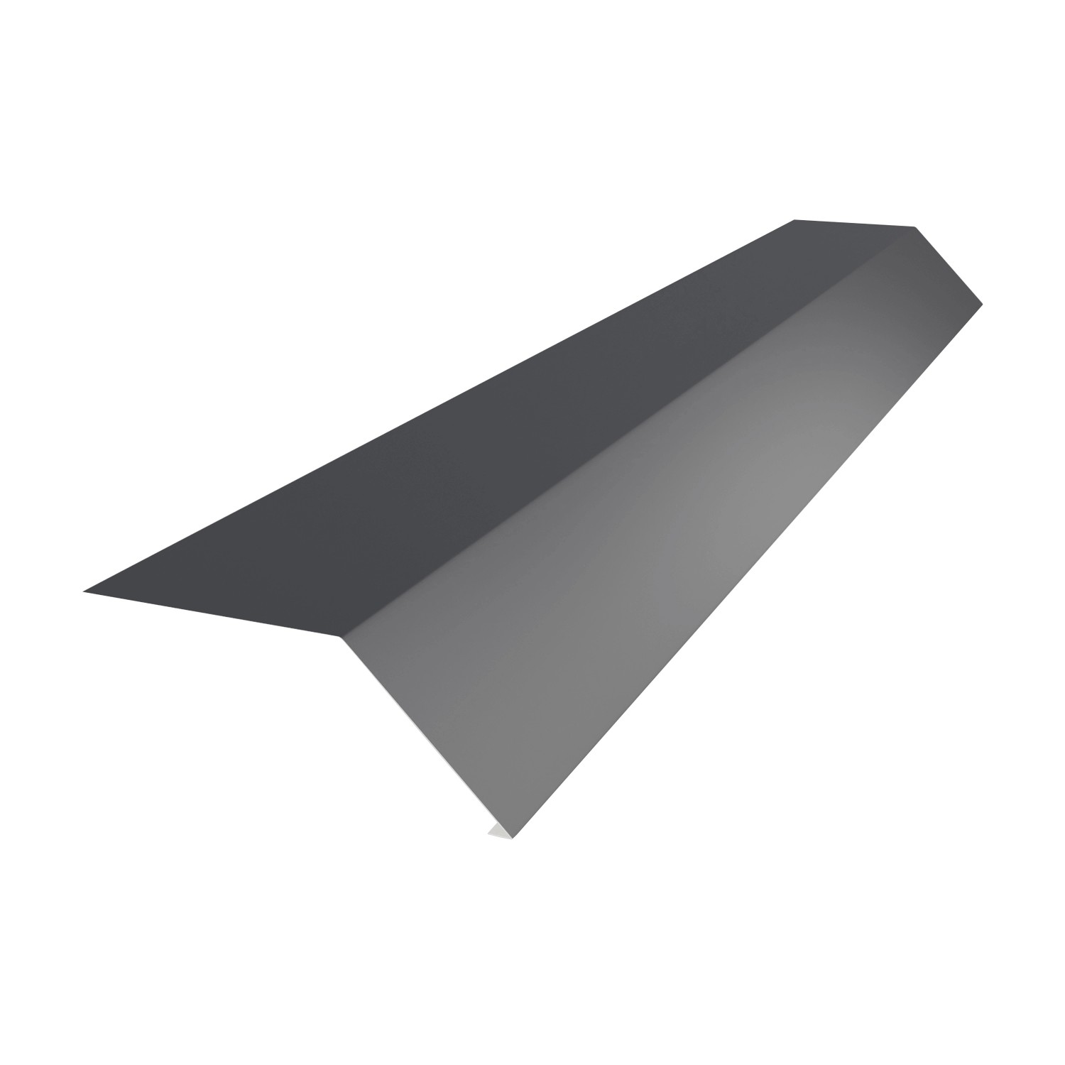 Smart Cover Solution Traufblech TR35 Stahl 0,05 cm x 100 cm Anthrazit-Grau von Smart Cover Solution