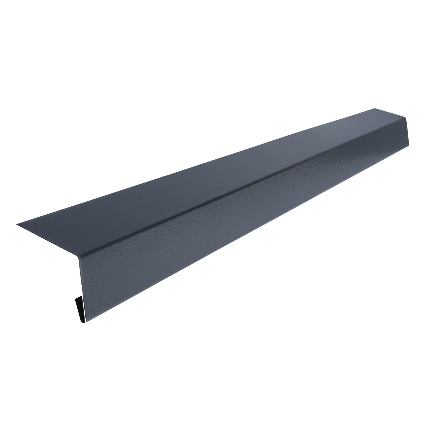 Smart Traufblech Stahl 4 cm x 3,5 cm x 100 cm Anthrazitgrau von Smart Cover Solution