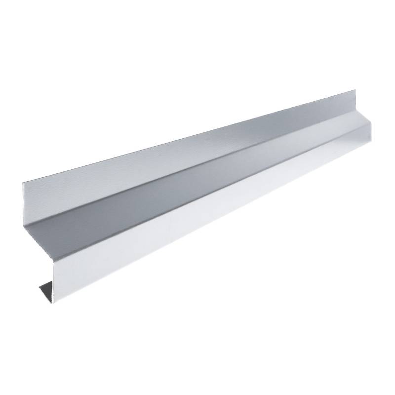 Smart Wandanschlussleiste Stahl 6,2 cm x 2 cm x 100 cm Verzinkt von Smart Cover Solution
