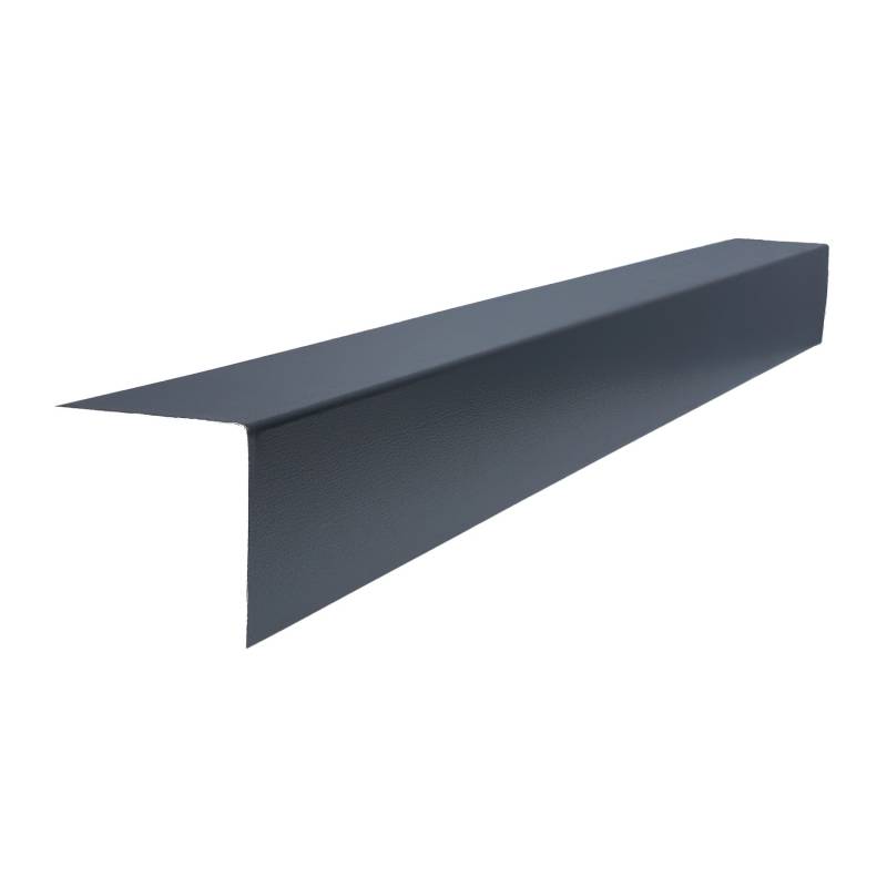Smart Winkelprofil Stahl 5 cm x 5 cm x 100 cm Anthrazitgrau von Smart Cover Solution