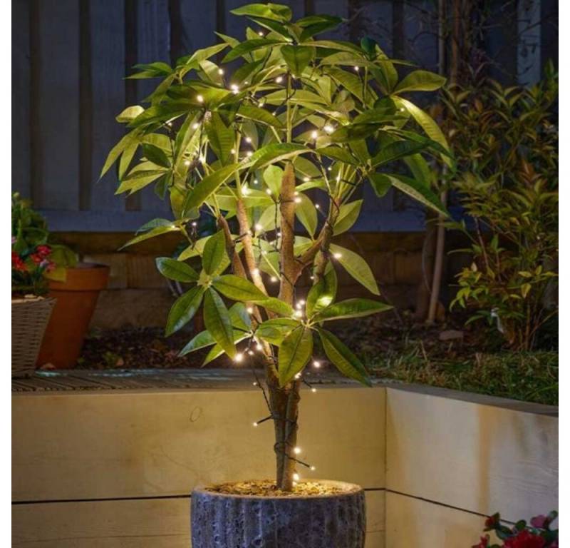 Smart Garden LED Solarleuchte Solar-Lichterkette "Strings" - 100 LEDs, warmweiß, 12 m von Smart Garden