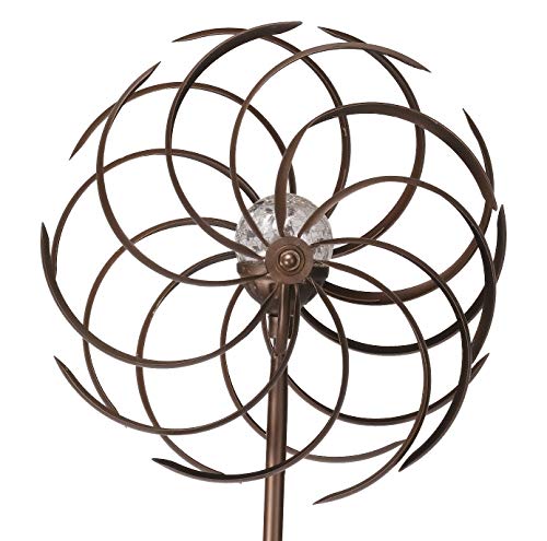 Spiro Wind Spinner Crackle Ball Globe Licht (solarbetrieben) von Smart Garden