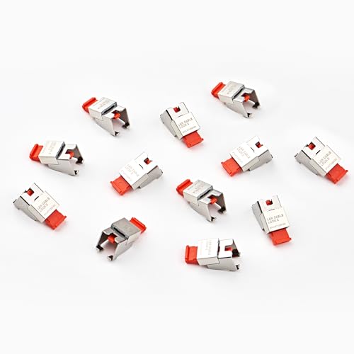 SmartKeeper NC13P1OR 12x LAN Kabelschlösser 2 ohne Schlossschlüssel Basic Orange SLSART-0316 SLSART0316 (SLSART-0316) von Smart Keeper