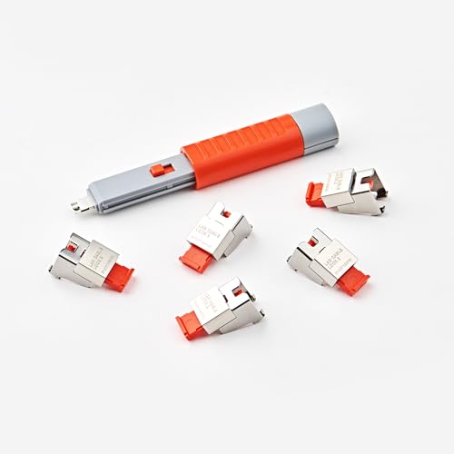 SmartKeeper NC13PKOR 5 x LAN Cable Locks 2 with 1 x Lock Key Basic Orange SLSART-0311 SLSART0311 (SLSART-0311) von Smart Keeper