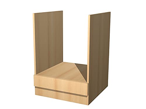 Smart Möbel Herdumbauschrank ohne Arbeitsplatte 60 cm Buche - Namu/Nano von Smart Möbel
