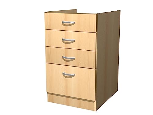 Smart Möbel Schubkastenschrank ohne Arbeitsplatte 50 cm Buche - Namu von Smart Möbel