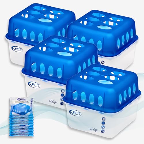 Smart-Planet 4er Set Luftentfeuchter inkl. 8 x400gr Granulat Nachfüllpack langlebig - für Räume mit hoher Luftfeuchtigkeit Raumentfeuchter ohne Strom Smart-Planet 4er Set Luftentfeuchter inkl. 8 x400gr Granulat Nachfüllpack langlebig - für Räume mit hoher Luftfeuchtigkeit Raumentfeuchter ohne Strom von Smart-Planet