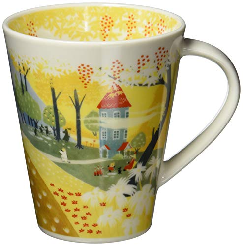 Yamaka MM3204-35 Shoten MOOMIN Becher groß Muminhaus Made in Japan gelb 500 ml von Smart Planet