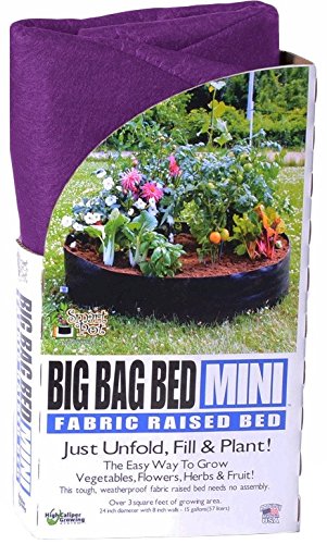 Smart Pots Big Bag Hochbeet aus Stoff Mini violett von Smart Pots