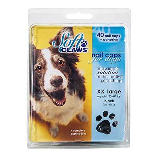 Smart Practice Nagelkappen für Hunde, Größe XXL, Schwarz, 40 Stück Smart Practice Nagelkappen für Hunde, Größe XXL, Schwarz, 40 Stück von Smart Practice