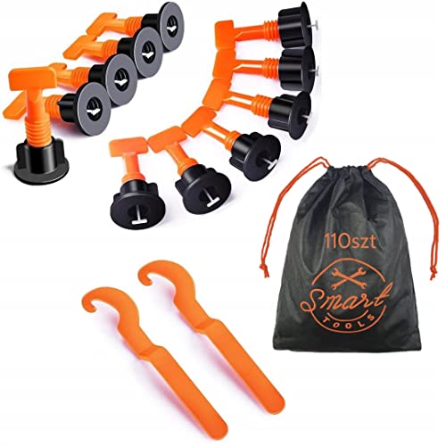 Smart Tools 110 Stk Nivelliersystem Fliesen Clips Schlüssel von Smart Tools