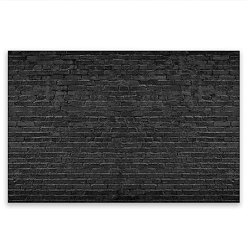 SMTDeco Herdabdeckplatte Ceranfeld Abdeckplatte Herdabdeckung Herdplatten Abdeckungen Induktionskochfeld 80x52 cm Einteilig Ziegel Schwarz von SMTDeco