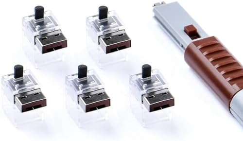 SmartKeeper ESSENTIAL / 5 x LAN Cable Locks mit 1 x Lock Key Basic / Braun SmartKeeper ESSENTIAL / 5 x LAN Cable Locks mit 1 x Lock Key Basic / Braun von Smart Keeper