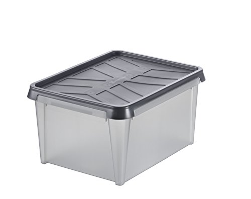 Orthex 3460265 Smart Store Dry Box, PP, grau, 40 x 30 x 19 cm Aufbewahrungsboxen von SmartStore