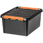 SmartStore Aufbewahrungsbox Pro 15 14 L Schwarz, Orange PP (Polypropylene) 30 x 40 x 19 cm von SmartStore
