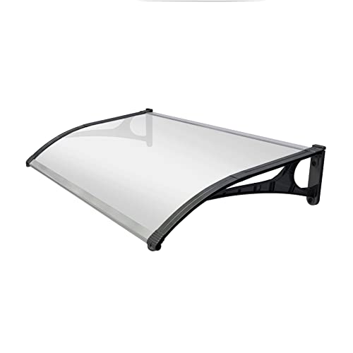 SmartSun Vordach Evoke Aluminium 150 x 80 cm, Dicke 2,7 mm, extrem widerstandsfähig, Türschutz von SmartSun