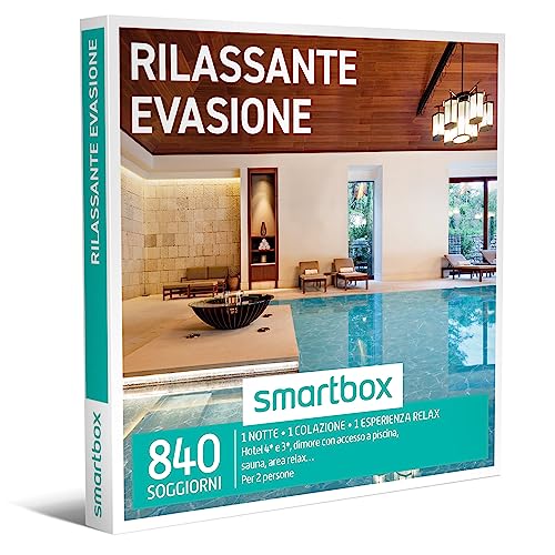 Smartbox - Entspannende Geschenkbox - Geschenkidee für das Paar - Eine Nacht mit Frühstück und entspannender Klammer für 2 Personen Smartbox - Entspannende Geschenkbox - Geschenkidee für das Paar - Eine Nacht mit Frühstück und entspannender Klammer für 2 Personen von Smartbox