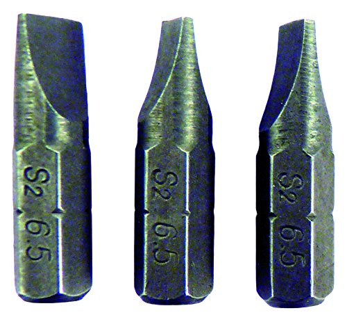 Smartool 933892 3 Stück Bits Schlitz nø6,5 HSS Gebrauch Strom 25 mm von Smartool