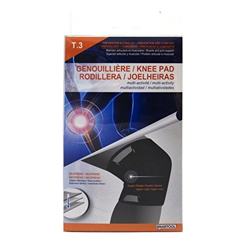 Smartool genouilt1 Kniebandage, Schwarz von Smartool
